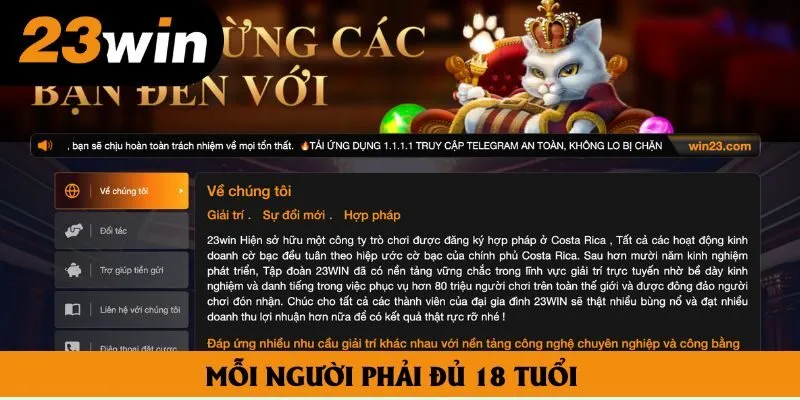 Mỗi người phải đủ 18 tuổi