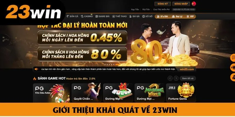 Giới thiệu khái quát về 23win