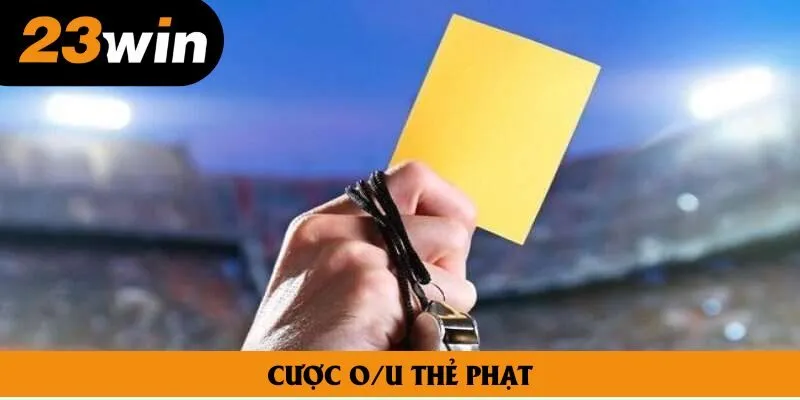 Cược thẻ phạt có lối chơi khá khó nhưng tiền thưởng khá đáng kể